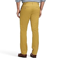 IZOD Men's American Chino Flat-Front Straight-Fit