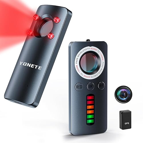 YONETE Hidden Camera Detectors, Anti-Spy Camera Detector Bug