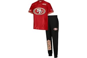 Ultra Game Youth NFL Official Super Soft Jersey & Jogger Sweatpants Set