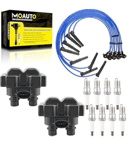 Spark Plugs Motorcraft 8 Ignition Coils & 8 Spark Plugs Kit For Ford F150 F250 Expedition - Motorcraft Platinum Auto Parts - Foto 9