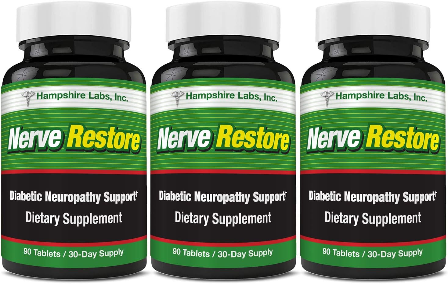 Nerve Restore Neuropathy Pain Relief for Feet & Hands-Sciatic Nerve Pain Relief All-Natural Dietary Supplement with Alpha Lipoic Acid-Nerve Renew Neuropathy Support Formula 90 Day Supply.