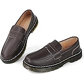 CLAKBLRG Women's Loafers Classic Penny Loafers for Women Fashion Driving Moccasins Women