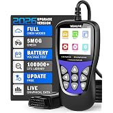 OBD2 Scanner Diagnostic Tool, VEHLIVE V850 Car Code Reader for Check Engine Light with Reset, I/M Readiness, Battery Tester, Live Data, CAN Diagnostic Scan Tool for All OBDII Vehicles After 1996