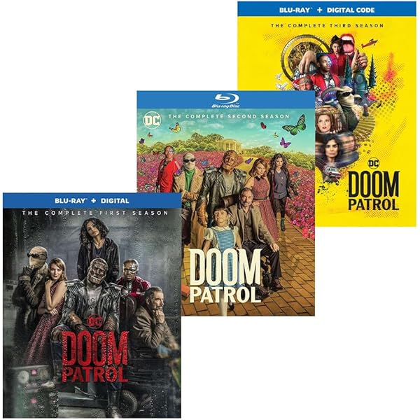 ドゥーム・パトロール シーズン1 コンプリート・ボックス〈3枚組〉 Amazon.co.jp: ドゥーム・パトロール (シーズン1) DVDコンプリート