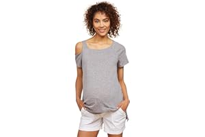 Motherhood Maternity Women's Secret Fit Belly Poplin Short