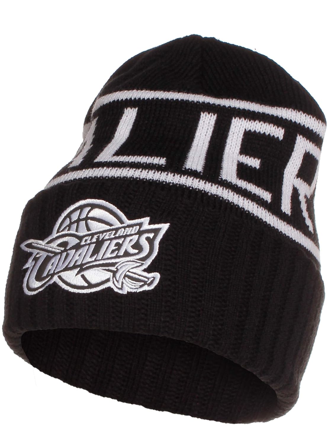 Mitchell & Ness NBA Cleveland Cavaliers Cuffed Beanie Knit Hat - Osfa - KT58Z