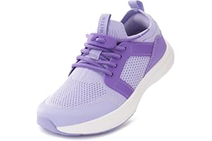 WHITIN Little/Big Kids Wide Toe Box Tennis Shoes + Zero Drop + Slip On Sneaker for Boys/Girls