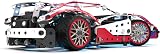 Meccano 25-in-1 Motorized Supercar Kit 347 Parts LED Lights STEM Building Set view 3