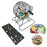 Yuanhe Deluxe Bingo Games Set - Metal Cage with