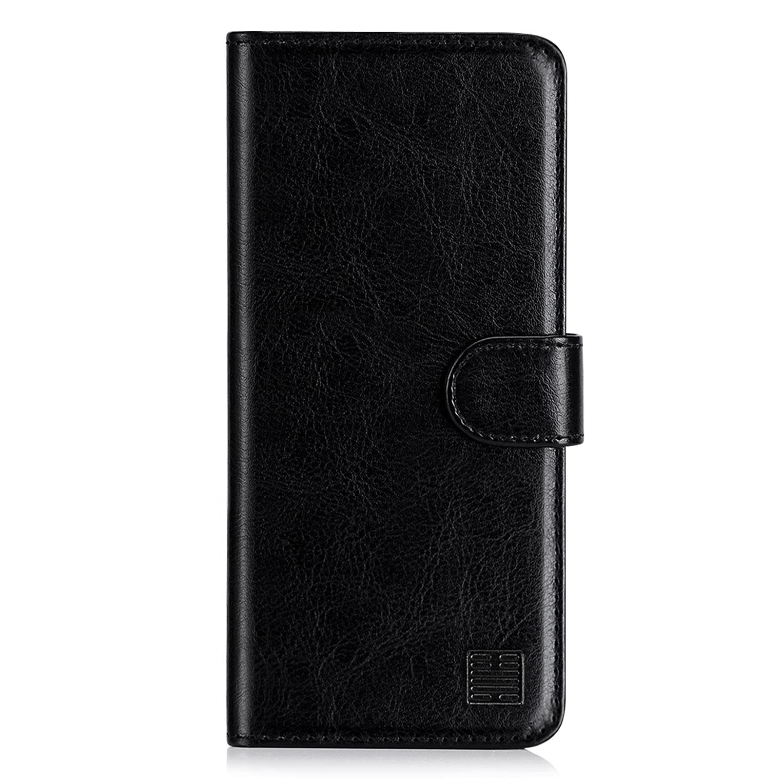 32nd Book Wallet PU Leather Flip Case Cover For Sony Xperia 5 III (2021), Design With Card Slot and Magnetic Closure - Black