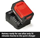 Einhell 18V 4Ah Lithium-Ion Battery Starter Kit Power X-Change Charger Set view 4