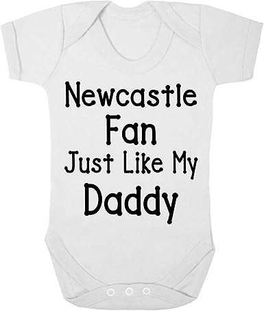 newcastle united baby grow girl
