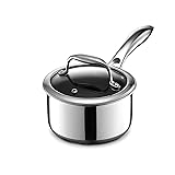 HexClad Hybrid Nonstick 1-Quart Saucepan with