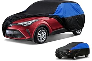 GUNHYI Toyota Car Cover Custom Fit Toyota C-HR Waterproof All Weather, Lightweight Full Exterior Cover for Automobiles Outdoor Sun UV Rain Dust Snow Wind Protection.