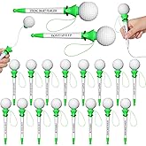 Humyoun 18 Pcs Golf Inspirational Pens Funny Sports Themed Ballpoint Pens Novelty Motivational Gifts Ball Sports Inspirational Gifts for Teacher Award Office Party Favors Supplies