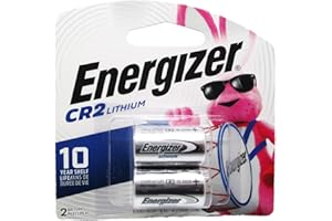 Energizer CR2 Lithium Battery, Pack of 2