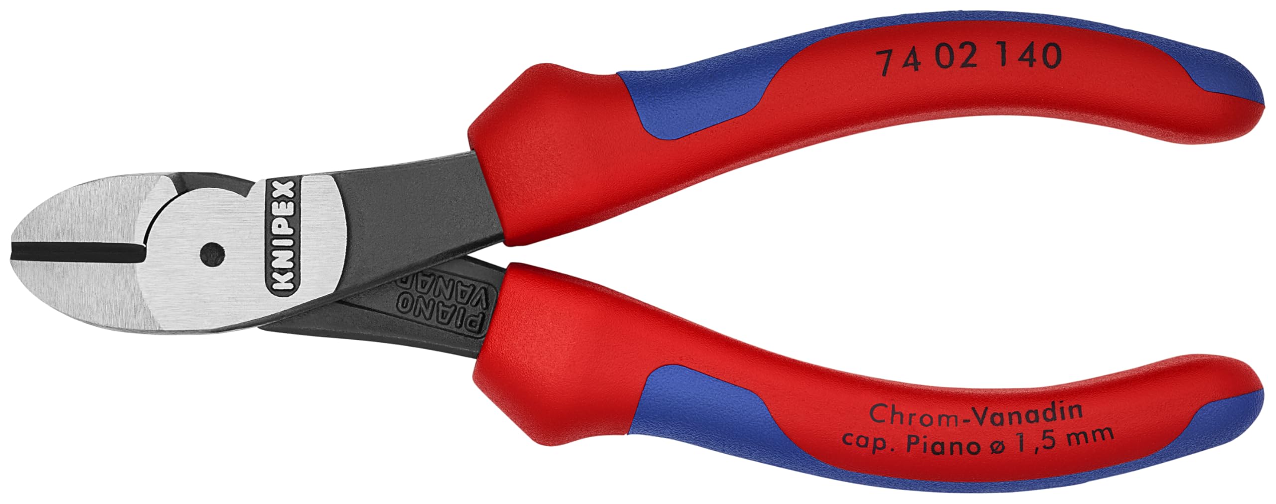 KNIPEX High Leverage Diagonal Cut, Red