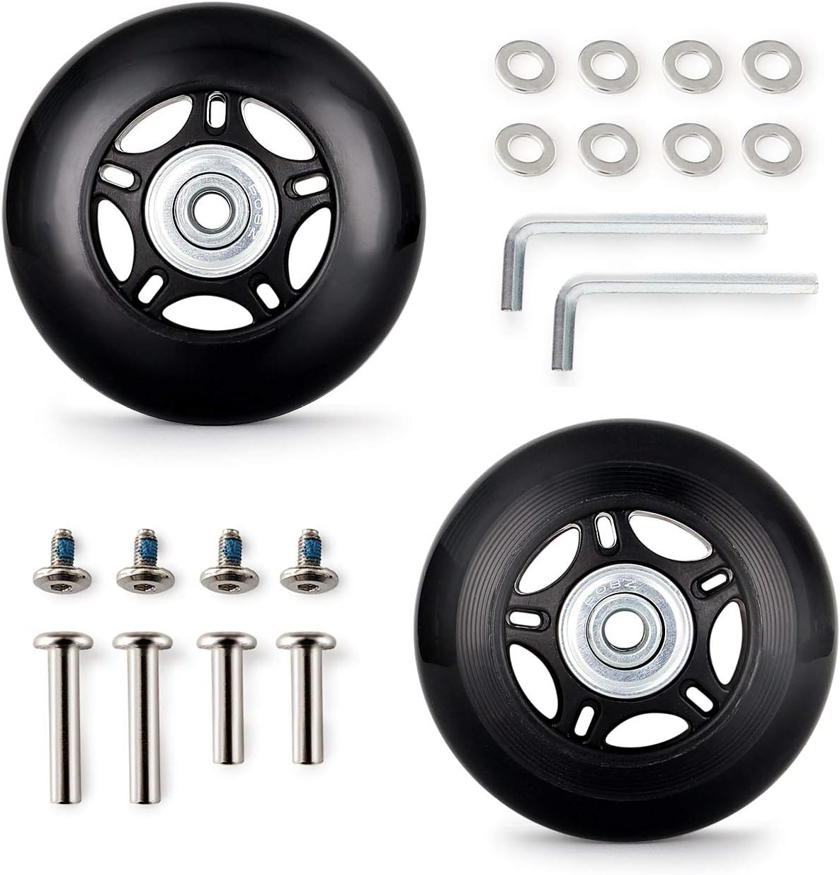 luggage spare wheels