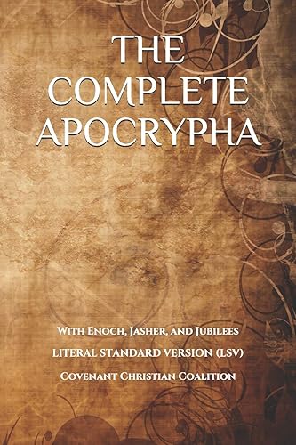 Download The Complete Apocrypha: 2018 Edition with Enoch, Jasher, and Jubilees PDF