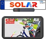 AUTO-VOX Solar Wireless Backup Camera 5" 1080P Monitor Dual 5000mAh IP69K