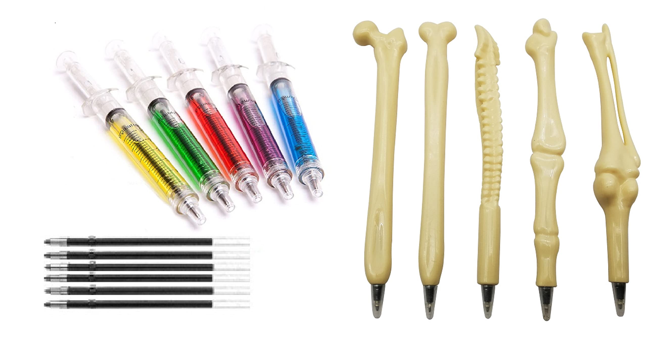 Novelty Nurse Mixed Syringe and Bone Value Pack