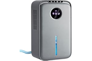 LONXFY Dehumidifier,95OZ Dehumidifier for Bedroom With Drain Hose Quiet Small Dehumidifier for drying clothes for Bathroom Home Room Basement Portable Mini Dehumidifiers for RV Closet （1000Sq.ft)