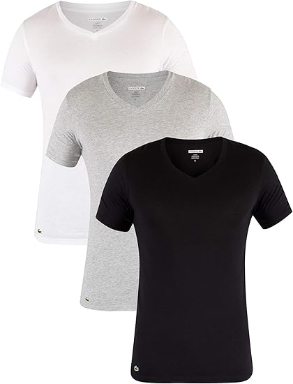 t shirt gris lacoste