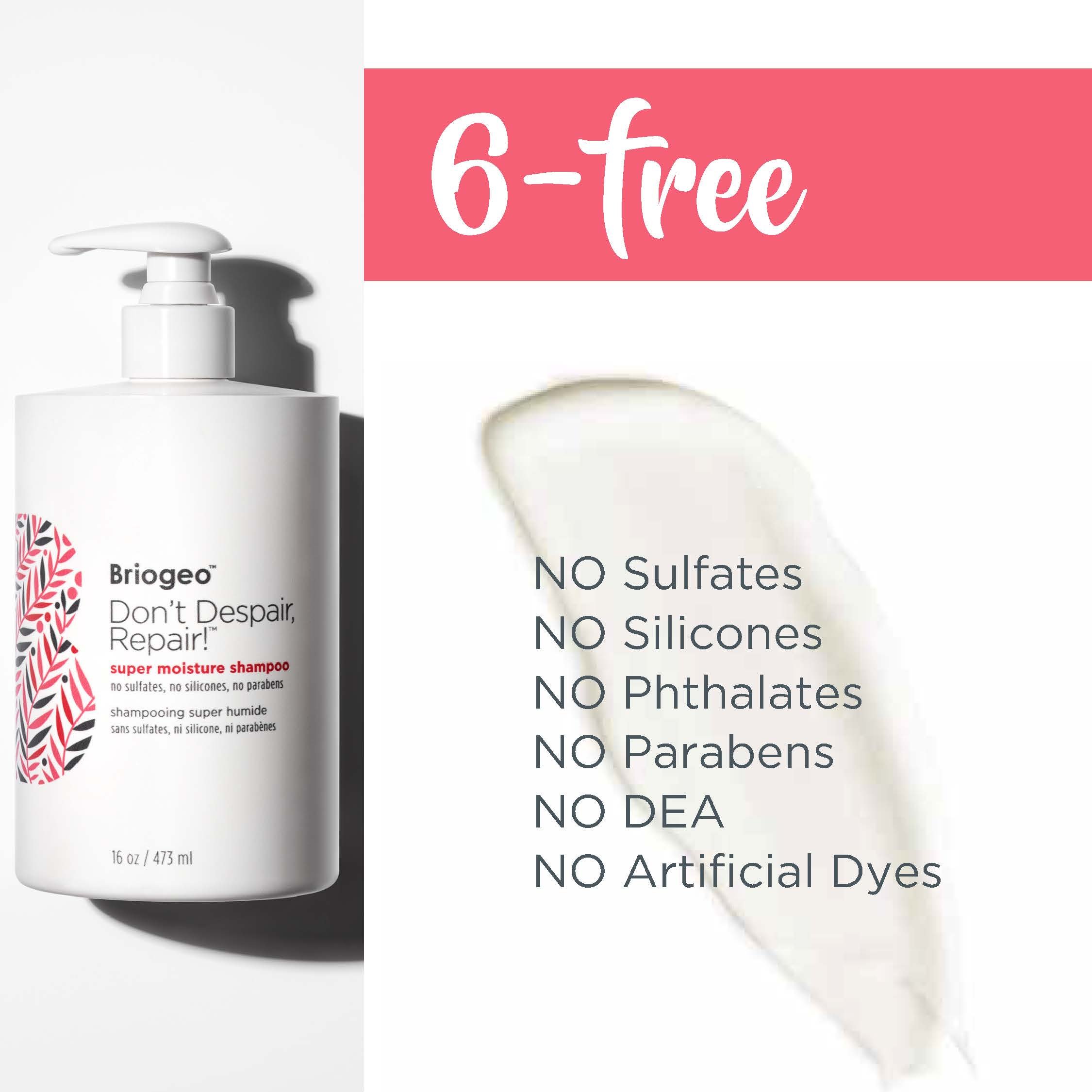 Briogeo Don’t Despair, Repair Super Moisture Shampoo, 16 Ounces Buy