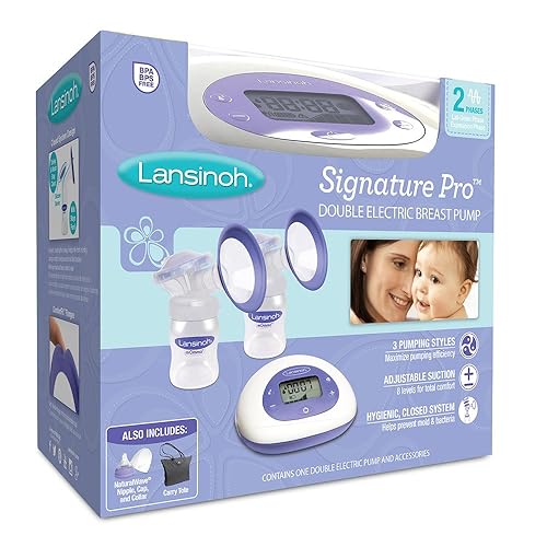 Lansinoh Signature Pro Double Electric Breast Pump with LCD Screen