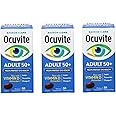Ocuvite (Pack of 3) Eye Vitamin Adult 50+ Formula, 150 Soft Gels Total