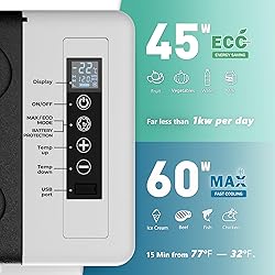 EUHOMY 12 Volt Refrigerator, 26QT(25L) Compressor