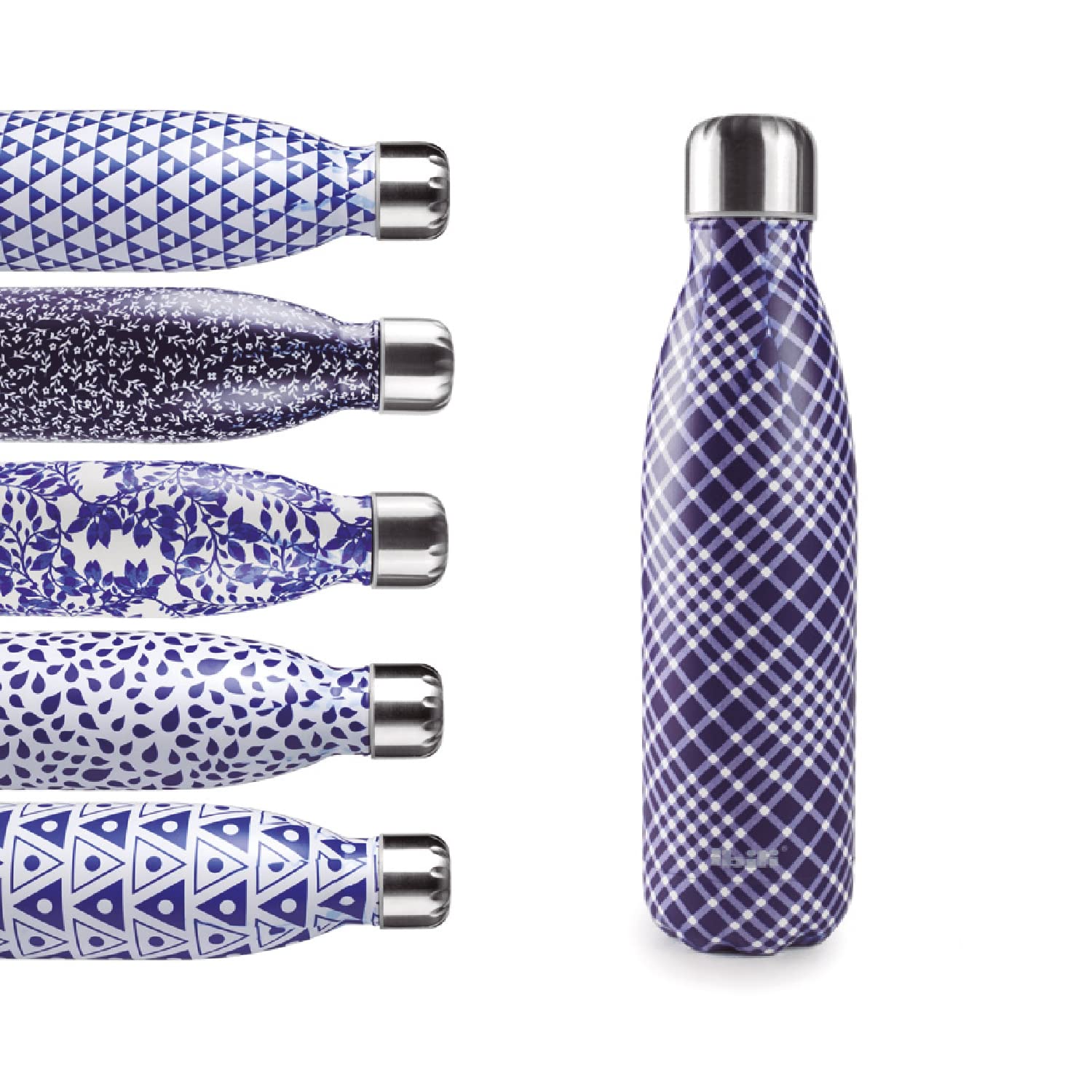 IBILI Satin Thermos Flask with Double Wall, Jaia, 500 ml, 18/10 Stainless Steel, Reusable