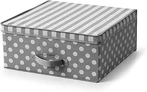 Voilà. Trend Caja Media, Tela, Gris, 45 x 45 x 20 cm: Amazon.es: Hogar