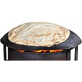 Traditional Lebanese Carbon Steel Saj Griddle for Markouk &amp; Flatbread (XXL) | Flatbread &amp; Manakish, Durable Metal Build, Markouk Compatible