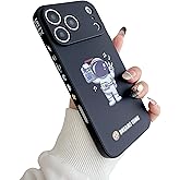 Yonds Queen for iPhone 17 Pro Cute Case, Cool Cartoon Astronaut Space Planet Rocket Design Stylish Bumper Cover Soft TPU Protective Anti-Slip Shockproof Fashion Case(iPhone 17 Pro, Audio)