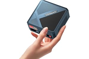 Origimagic N2 Mini PC 11 Pro, Ryzen 7 6800H(up to 4.7GHz), Gaming Desktop Computer Radeon 680M GPU, 32GB DDR5 RAM 512GB SSD, 
