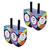 Zion Judaica Extra Large Hanukkah Wooden Dreidels In A Giftable Box 3 Blue White Wood Dreidles English Translation Transliteration Traditional Chanukah Ga