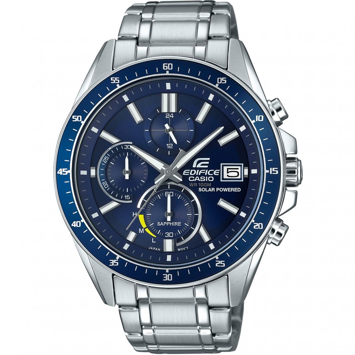 Casio Edifice Men's Steel Watch, QUARTZ, Quartz- CA.EFS-S510D2AVUEF