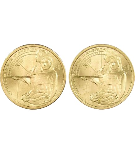 2016 P&D Code Talkers Native American Dollar 2 Coin Set BU