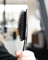 FRAMAR Boar Bristle Hair Brush Women Slick Back Soft Bristle Brush view 9