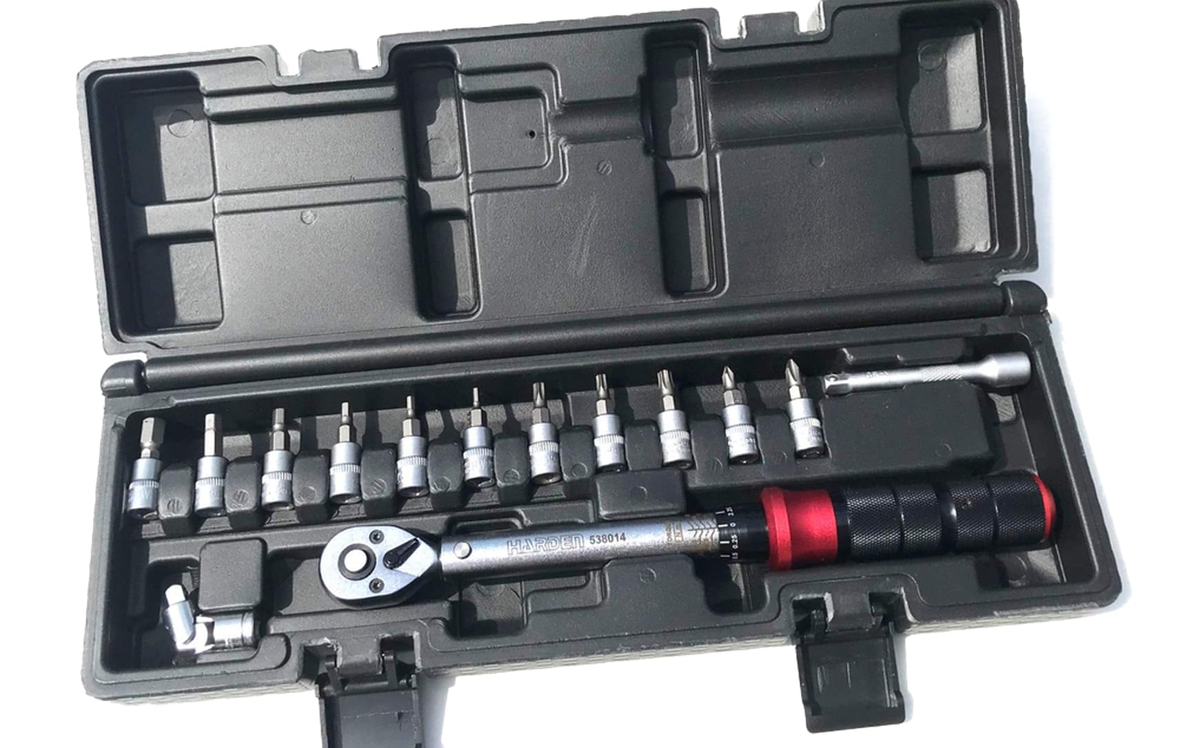 HARDEN Ratchet Torque Wrench 1/4", 5-25 Nm, 250 mm Long (HAR 538014)