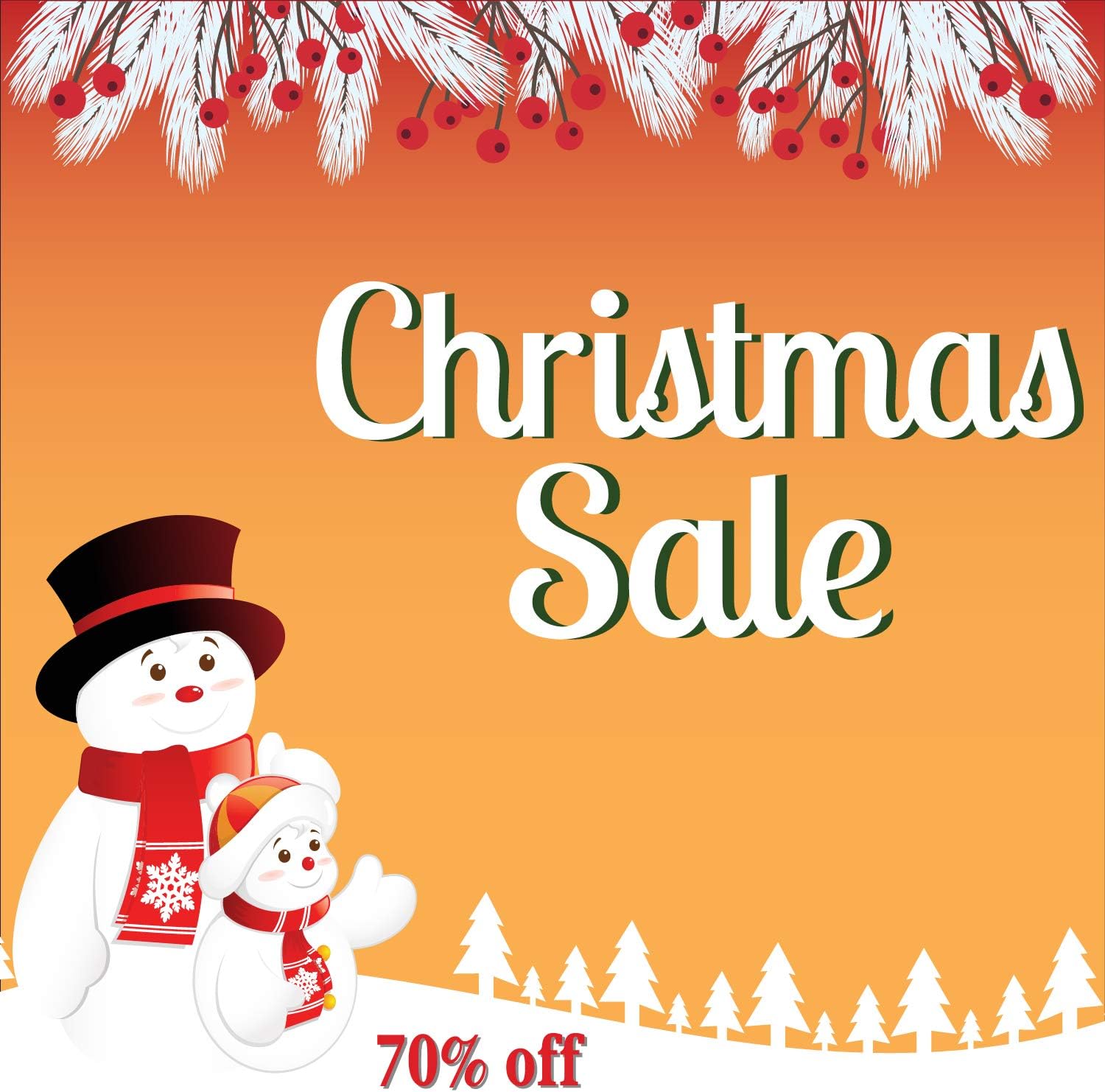 Bannerbuzz Banner Heavy Duty 11 Oz Vinyl Holiday Sale