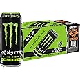 Monster Energy Zero Sugar, Green, Original, Low Calorie Energy Drink, 16 Fl Oz (Pack of 15)