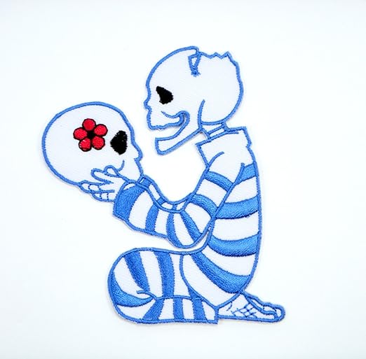 Amazon Com Misfits Skull Patch Lover Soul Mate Skeleton