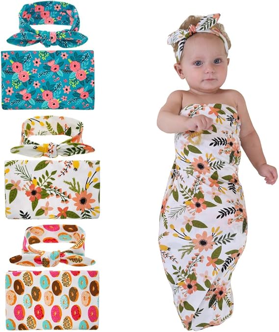 swaddle with headband