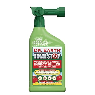 Dr. Earth Final Stop Vegetable Garden Insect Killer, 32 oz