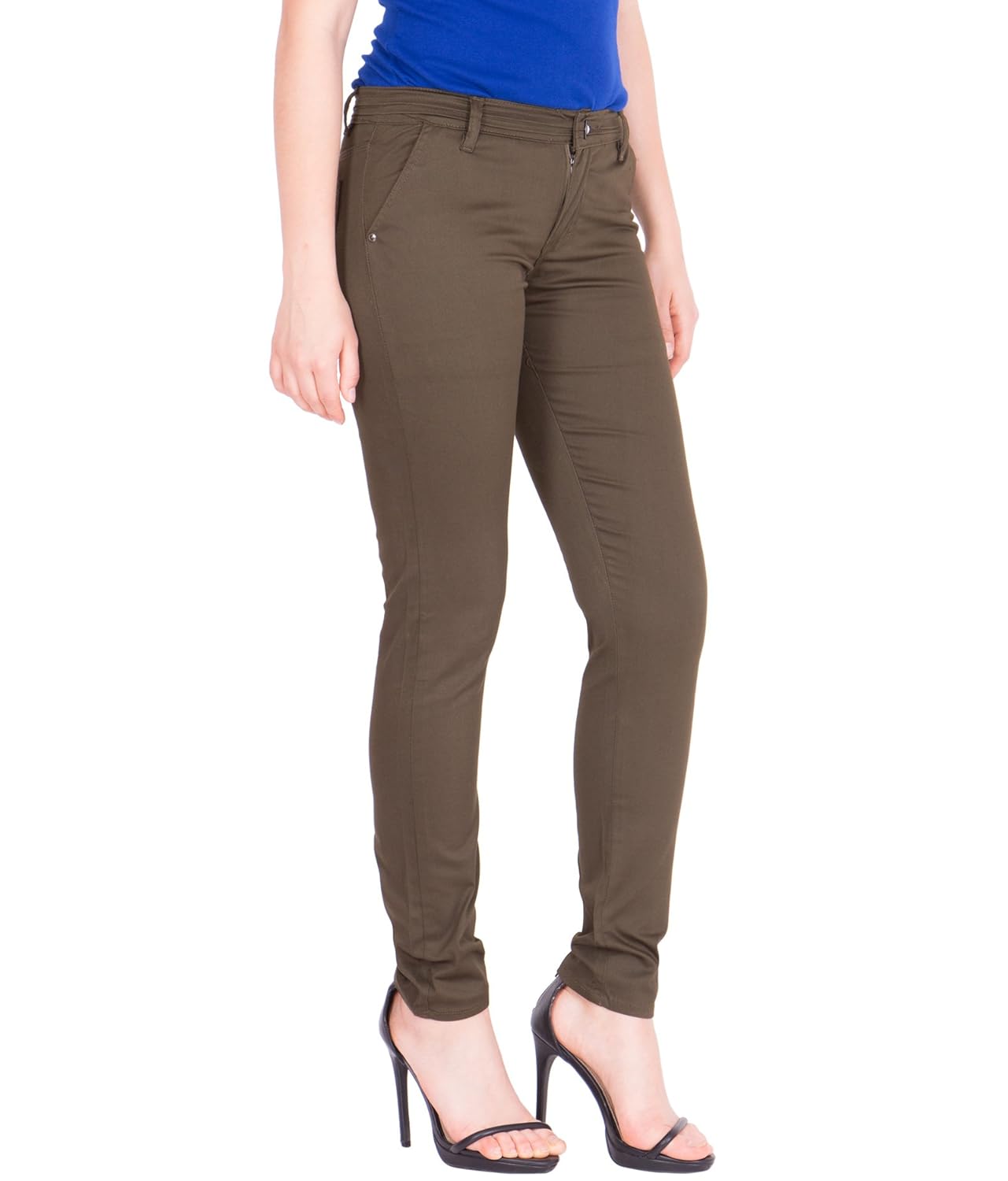 american-elm women's casual trouser- green