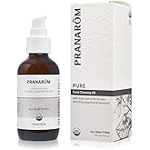 Pranarom - Pure Facial Cleansing Oil (4oz / 120ml) - 100% Pure & Natural Essential Oil Facial Cleanse for Makeup & Impurity Removal