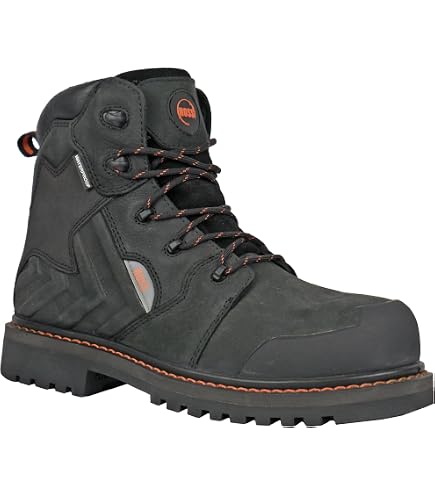 Amazon.com: Hoss Carson 6 Inch Composite Safety Toe Boot Big  display picture 2