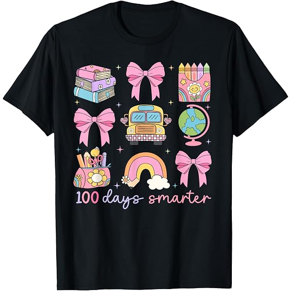 Amazon.com: Retro Smile Face Happy 100th Day Of School Teacher
